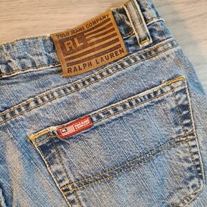 Polo Ralph Lauren Womens Tag 12x34 Saturday Denim Straight Leg Jeans VTG 90s